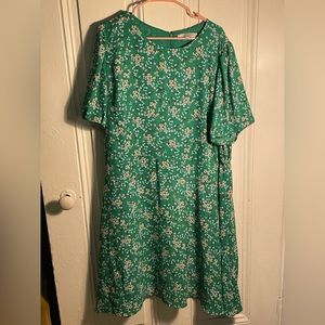 Loft Vintage Style Floral Dress